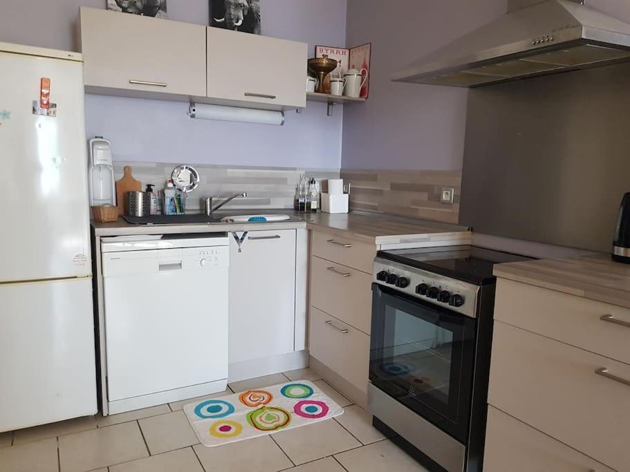 Appartement Rdc Avec Terrasse Epinac-les-Mines Zewnętrze zdjęcie